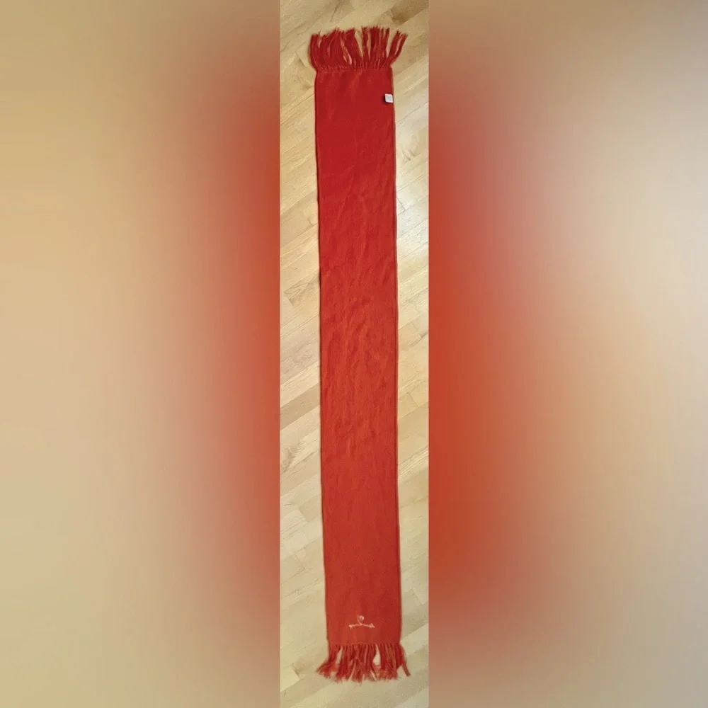 🦙Alpaca Fringe Scarf by Alpaca Camargo in Burnt Orange | Men’s/Women’s/Unisex